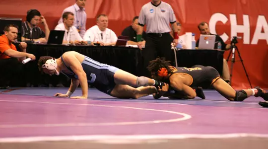 Ayala Extends Wrestling Season With 9-7 Victory In NCAA Consolations