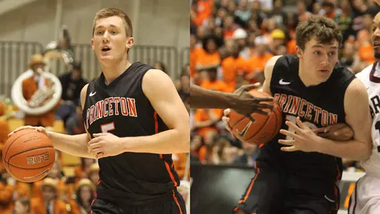 Bray, Weisz Sweep Ivy Men's Hoops Weekly Awards