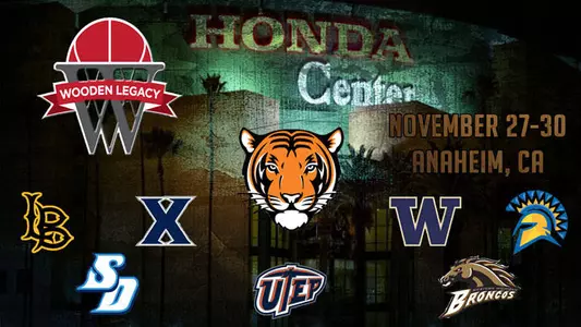 Bracket Announced for Men's Hoops' Wooden Legacy in California