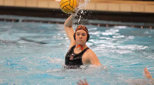 No. 10 Women's Water Polo Cruises Past Notre Dame College, 10-2