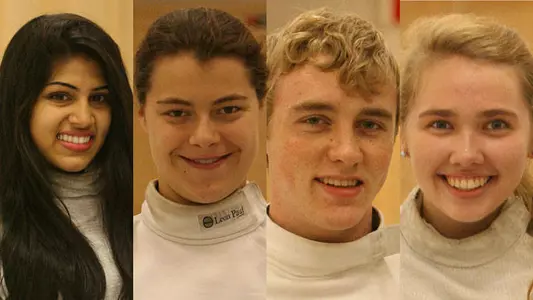 Fencers Take Four of Six Titles at NCAA Regional