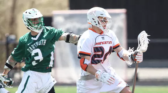 Ambler, Currier Lead Princeton Past Dartmouth With Harvard and Cornell Next