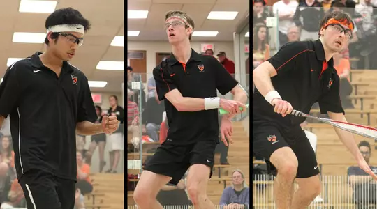 Men's Squash Trio Earns All-America Honors