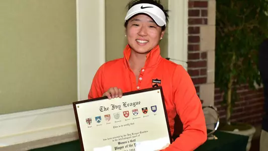 Shon Surges Up Leaderboard to Finish Runner-Up, Earn Ivy POY