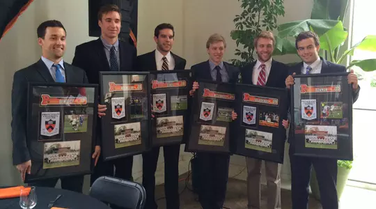 Men's Soccer Honors Class of 2014 & Presents Annual Awards