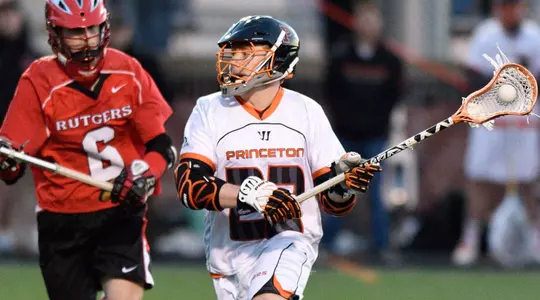 Schreiber's Milestone Night Leads Princeton Past Rutgers 15-11