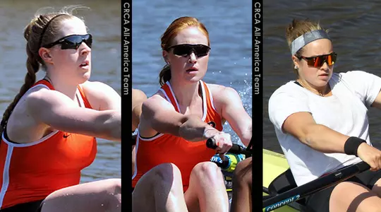 Rowing Trio Earns CRCA All-America Honors Following Ivy Championship Season