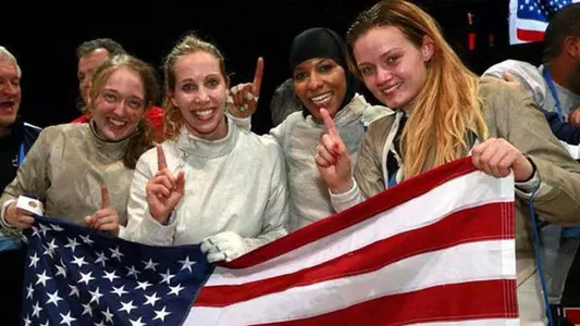 Stone '13 Helps U.S. to Saber Title at Fencing World Championships