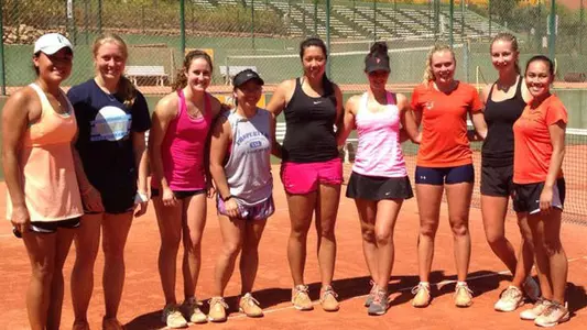 Women's Tennis Wraps Marx Tour to Europe