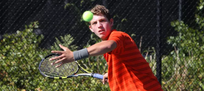 Men's Tennis Topples 26th-Ranked Memphis in San Diego Opener