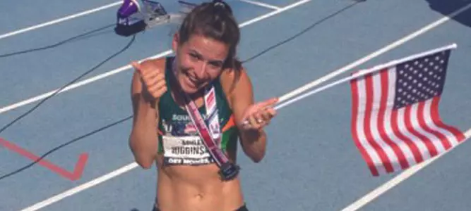 Higginson Takes Second in Steeple at USA Track & Field Championships
