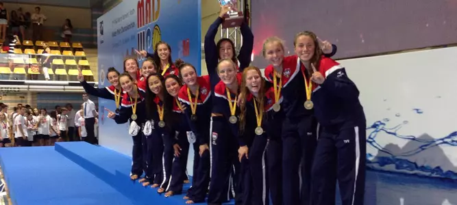 Van Brande, Wan Represent Women's Water Polo at Youth World Championships