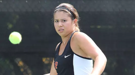 Steffensen Heads for Semis as Women's Tennis Continues Play at Penn
