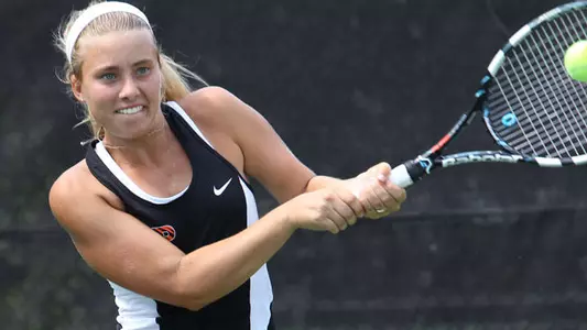 Tiger Pair Advances to Doubles Final at Navy