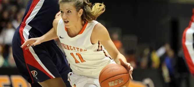 Dietrick Nets 1,000th Point as No. 22/24 Princeton Cruises Past Penn, 83-54