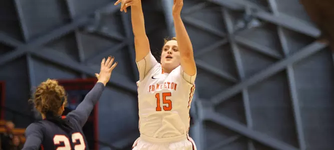 Wheatley, Tarakchian Propel No. 16 Women's Basketball to Victory Over Yale