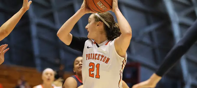 No. 24 Princeton Women's Basketball Stumbles at Seton Hall, 71-64