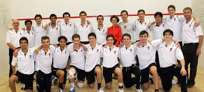 Men's Squash Pays Bob Callahan Ultimate Tribute, Battles Past Penn 5-4