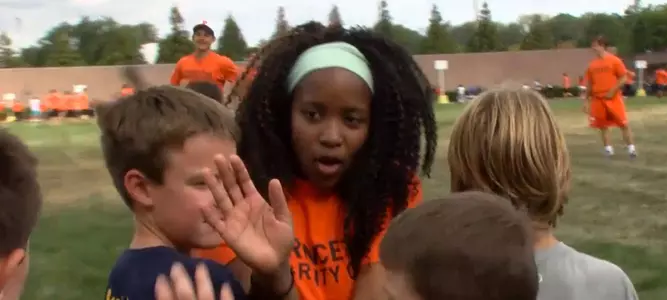Achieve, Serve, Lead - Princeton Athletes At Community Day