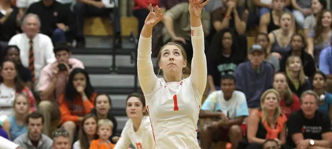 Volleyball Opens Road Trip With Loss At Harvard