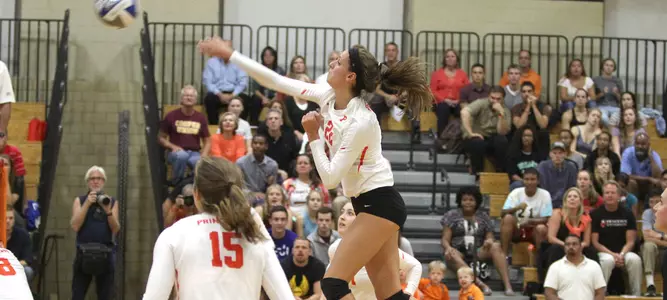 Second-Set Rally Powers Dartmouth Past Princeton Volleyball