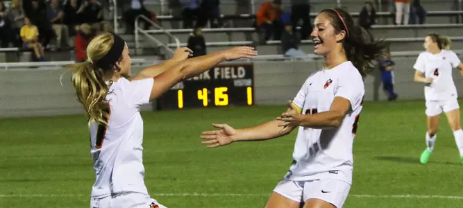 Women's Soccer Roars Past Army West Point, 4-1