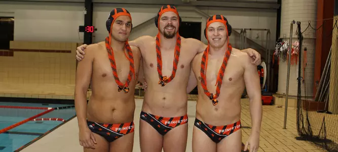 No. 10 Princeton Men's Water Polo Downs Navy, Bucknell on Senior Day