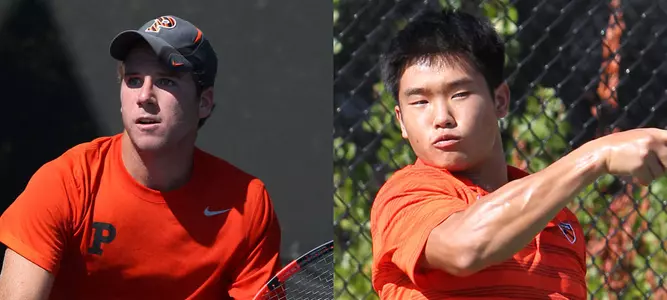 Men's Tennis Finishes Perfect First Day in Florida
