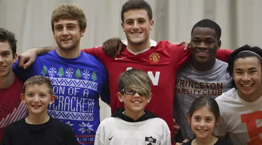 Men's Soccer Holds Soccer Tournament for Derek