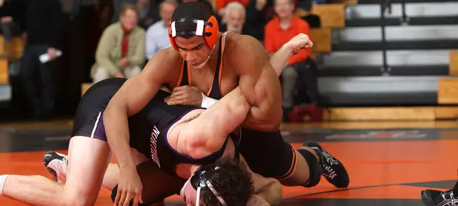 #25 Wrestling Rallies Past Northwestern, Falls To #12 Lehigh In Home Opener