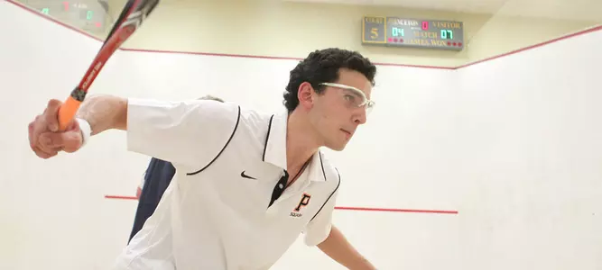 Men's Squash Claims Home Opener Over Navy; Trio Picks Up Five-Set Wins