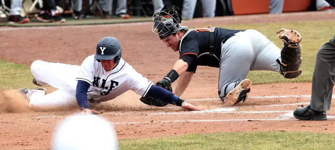 Princeton Baseball Drops Both Games of Monday Doubleheader to Yale
