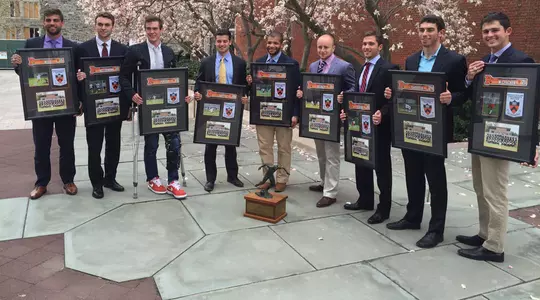 Men's Soccer Honors Seniors & Presents Annual Awards