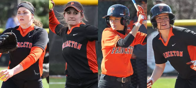 Four Tigers Earn All-Ivy Softball Honors