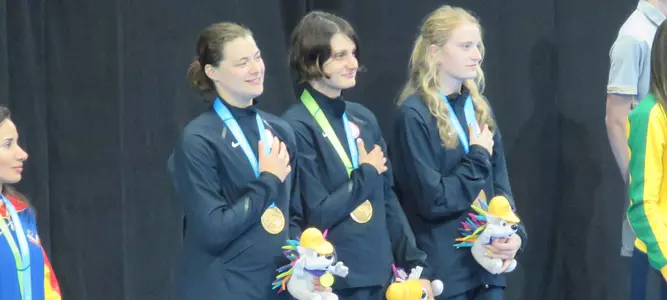 Gold All Around for Holmes, Van Brummen at Pan Am Games