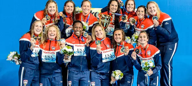 Johnson Leads US Women's National Team to FINA World Championship Gold
