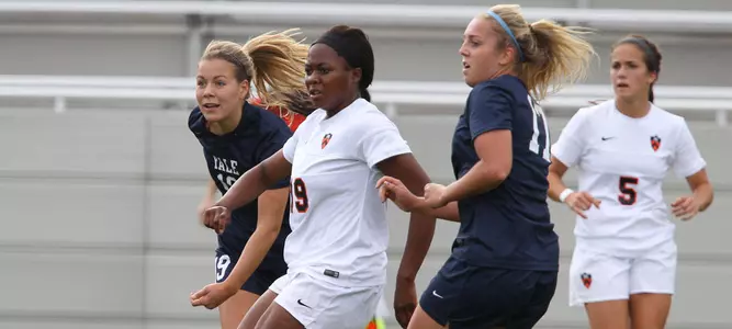 Defending Home Turf At Last, Women's Soccer Tops Yale 3-0