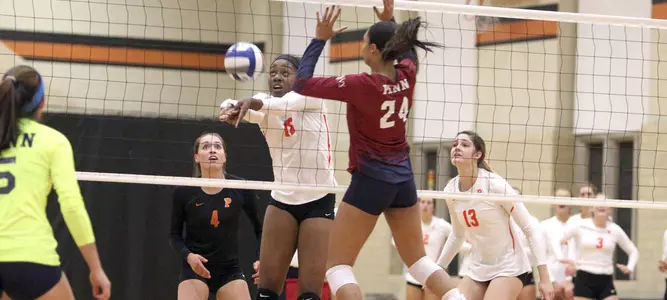 Penn Gets Early Jump In Ivy Play, Tops Princeton Volleyball 3-1