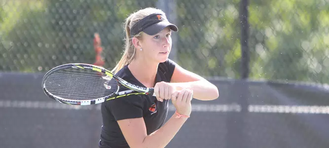 Women's Tennis Wraps Play at Penn's Leary Invitational
