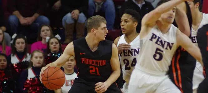 Men's Hoops Rallies, Wins to Open Ivy Play in OT Thriller at Penn
