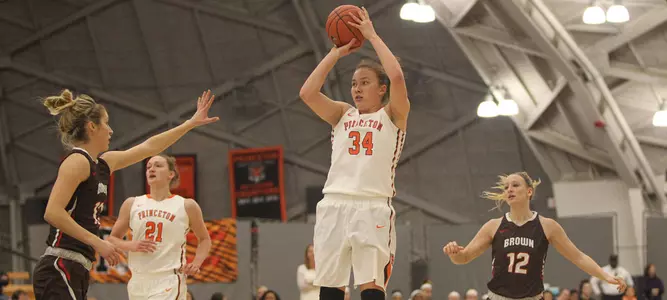 Miller Helps Princeton Past Brown As Tigers Return From Exams In Style