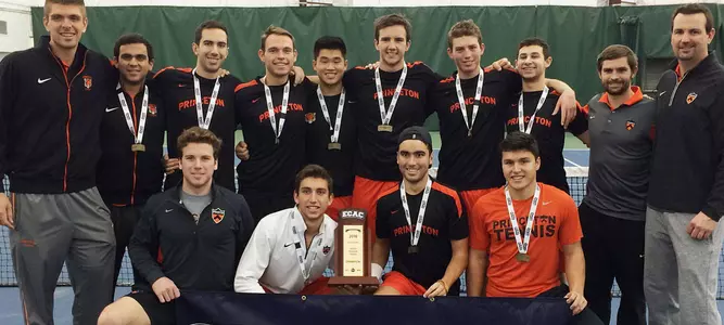 Men's Tennis Tops Cornell 5-1 to Win First ECAC Title Since 2001