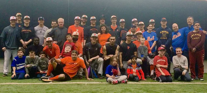 Princeton Baseball Hosts Special Olympics Team
