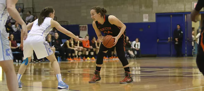 Women's Basketball Downs Columbia, 77-48