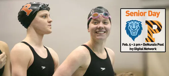 Women's Swim/Dive Will Honor Seniors Friday Afternoon In Final Ivy Tuneup
