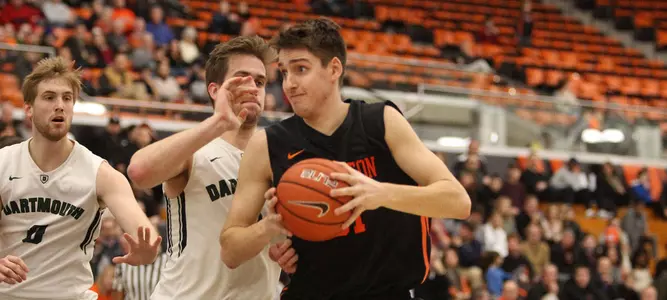 Men's Hoops Looks to Bounce Back at Dartmouth Saturday