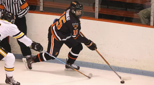 Third Period Propels No. 20 Clarkson Past Princeton 5-2 in Men's Hockey