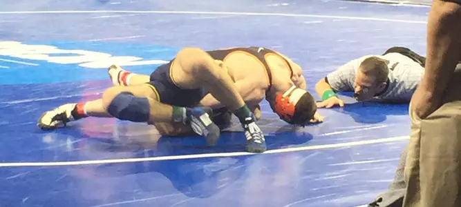 Harner Pins, Harner Wins; EIWA Champ Moves On To NCAA Quarterfinal