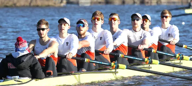 #4 Heavies Begin April Road Show, Will Race For Navy-Princeton Rowing Cup
