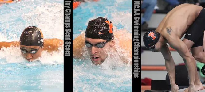 Ivy Champ Men's Swimming Sends Three Swimmers, Three Relays To NCAAs